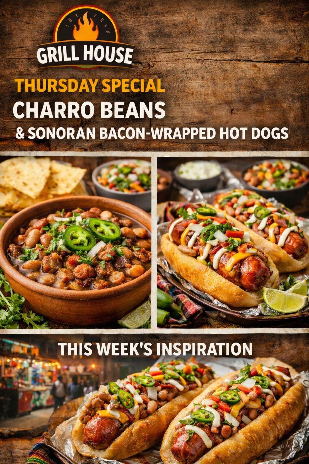 Bacon Wrapped Hot Dog