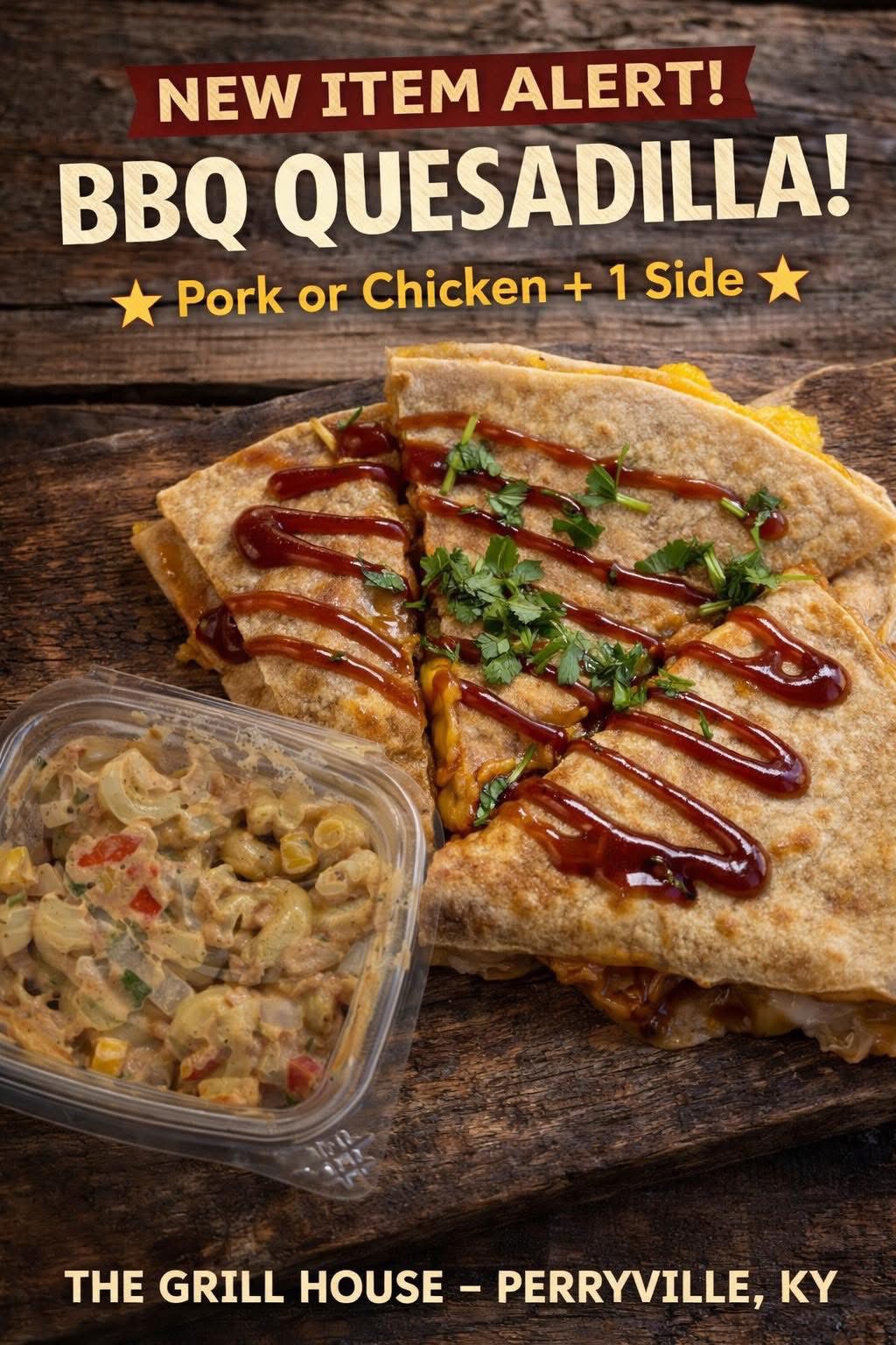 BBQ Quesadilla